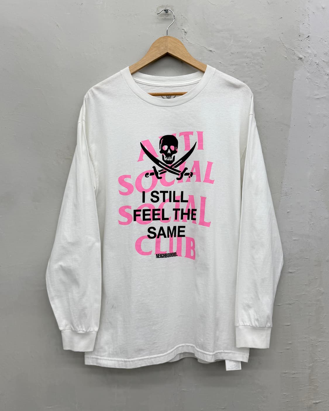 Anti Social Club X Neighborhood 본그래픽롱슬리브 상품이미지1