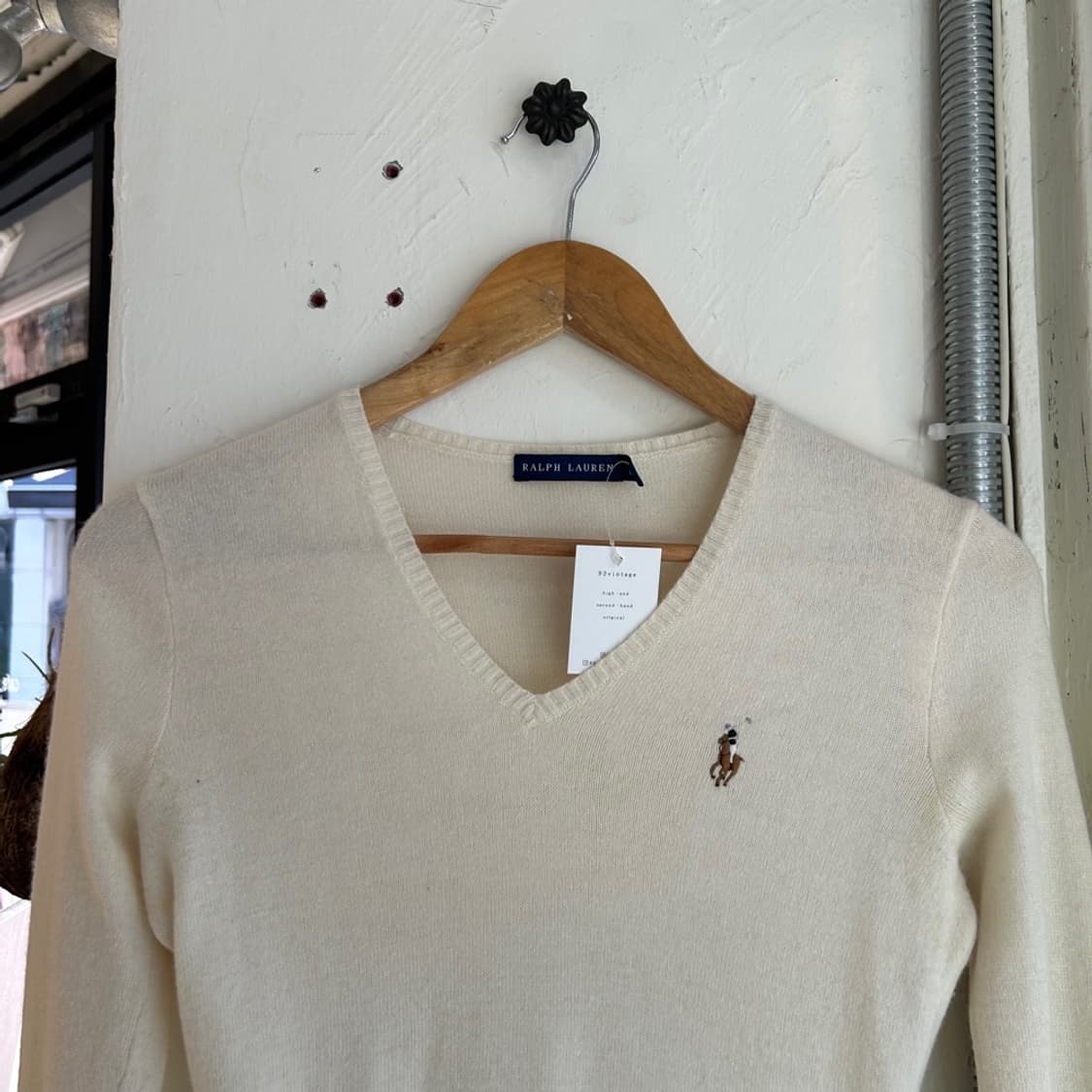 15472 - 폴로 랄프로렌 브이넥 울 니트 (울 40% 캐시미어 10% 상품이미지1