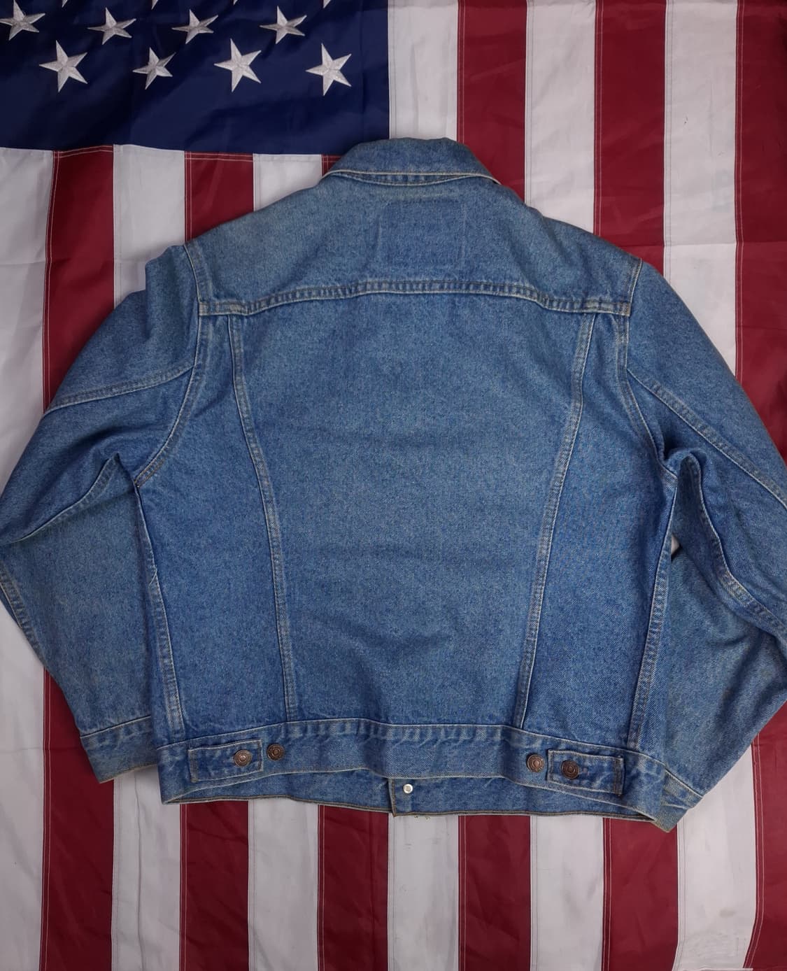 오리지날 90's 캐나다제조 리바이스 75505 데님 트러커자켓 상품이미지10
