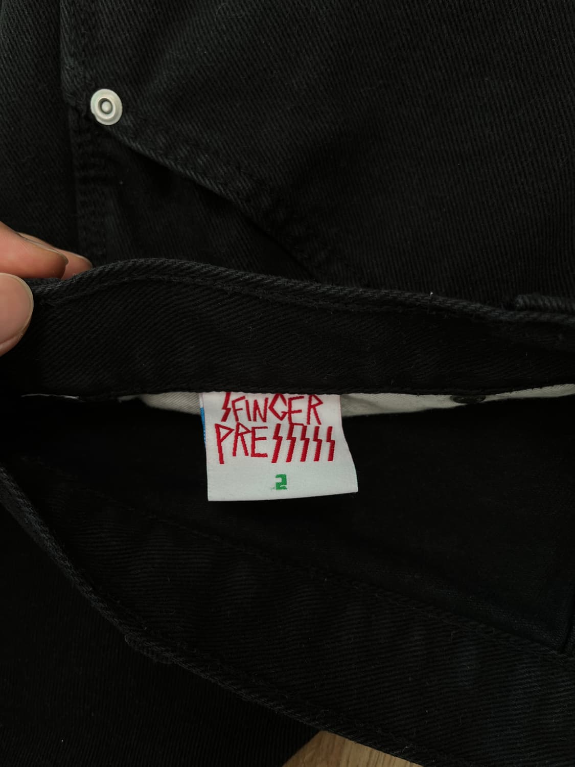 도넛리벤지 워크팬츠 블랙 2사이즈 상품이미지4