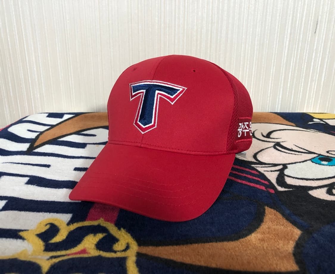 KBO 마제스틱 기아타이거즈 18시즌 어센틱 시합용모자/캡 58cm 상품이미지1