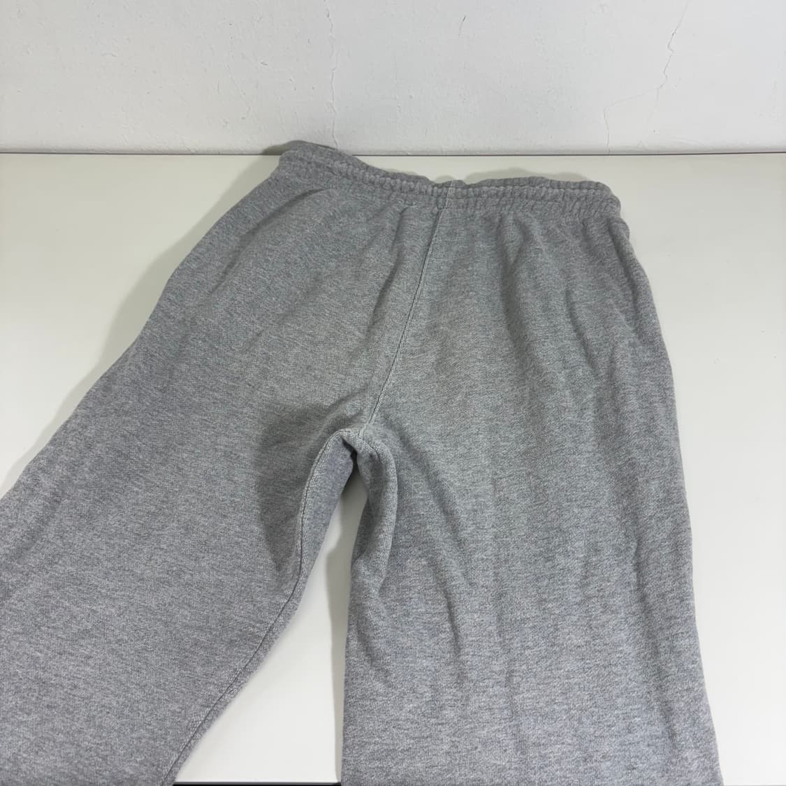 M 아디다스 그레이 기본로고 스웻코튼 조거팬츠 상품이미지3