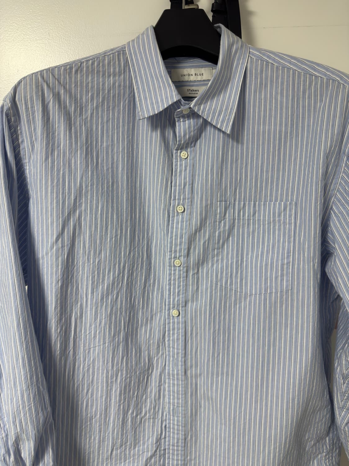 유니온블루 / 스토커즈 브라이튼 스트라이프 셔츠 / L사이즈 상품이미지2