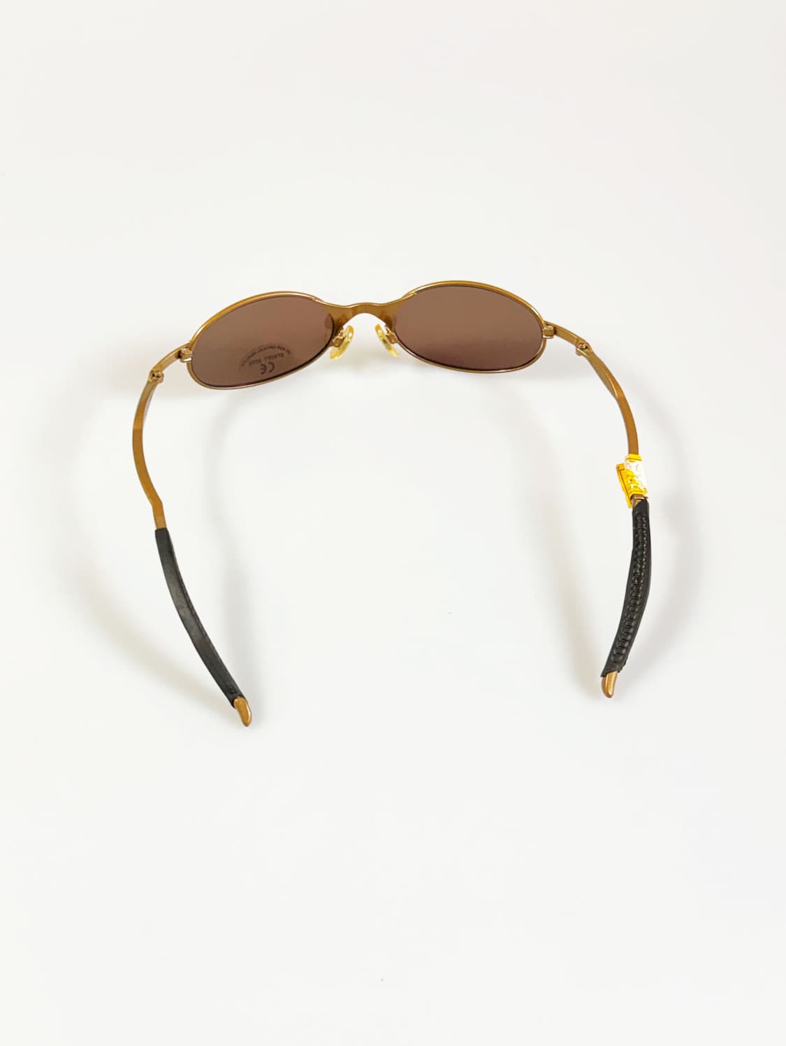 90s STREET SEEN 슬림 오벌 메탈 빈티지 선글라스 상품이미지5