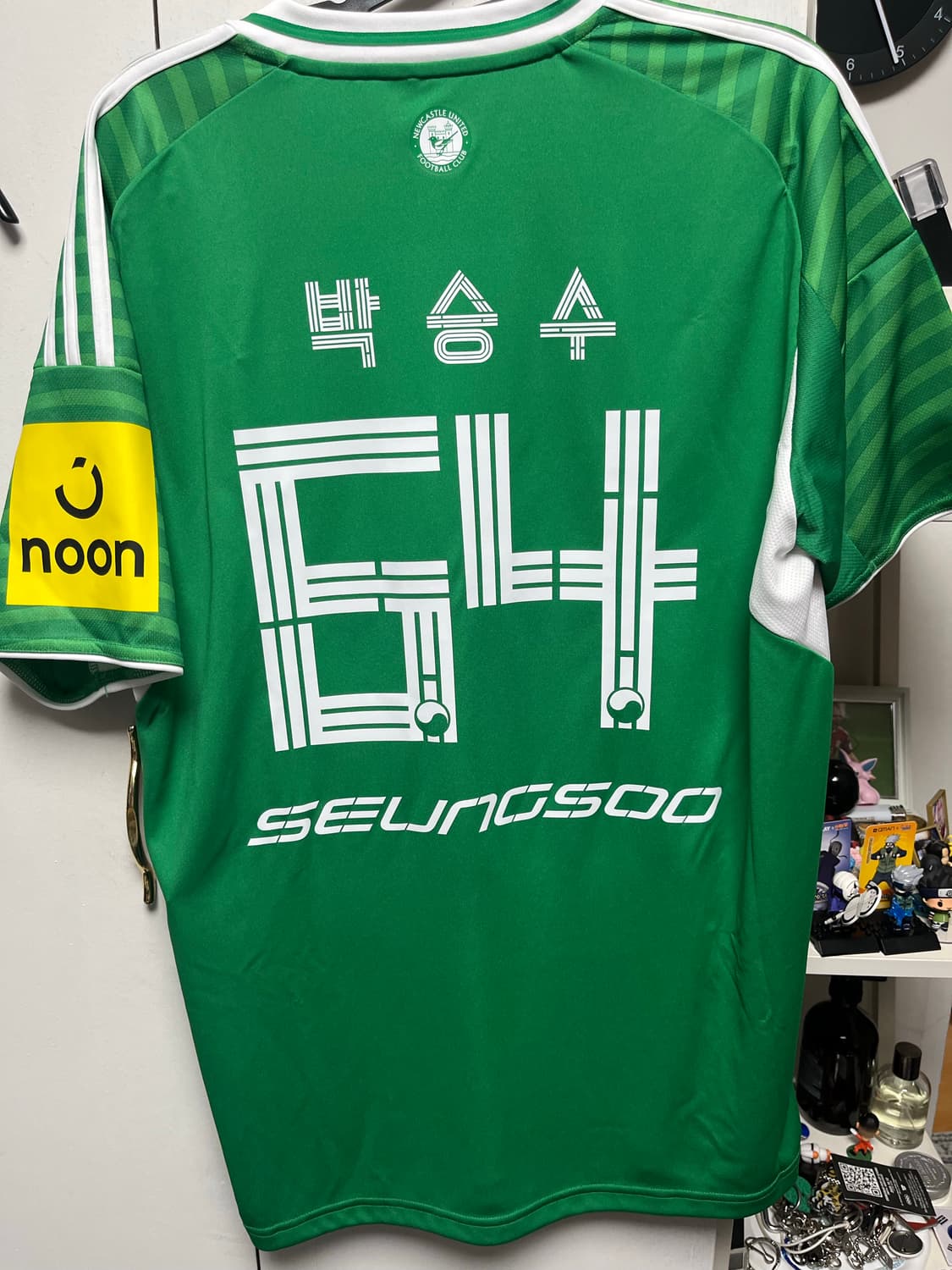 25-26 뉴캐슬 어웨이 박승수 한글유니폼 L 축구유니폼 상품이미지4