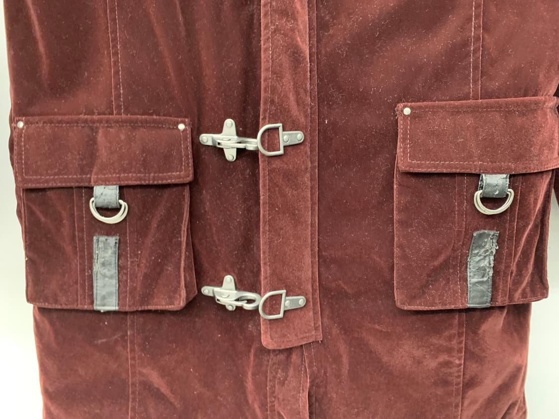 Agate label 파이어맨 v-kei 스웨이드 퍼 버클자켓 상품이미지5