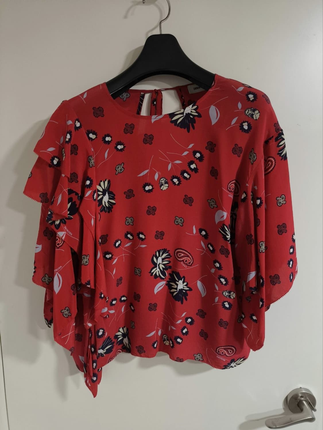 S 쟈딕앤볼테르 실크 블라우스 상품이미지1