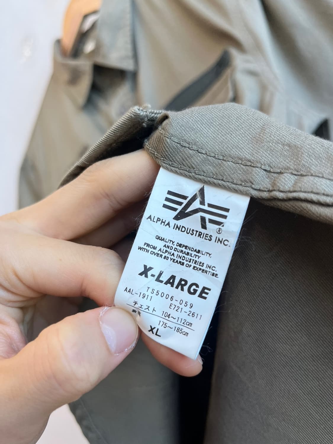 알파인더스트리 밀리터리 반팔 셔츠 상품이미지8