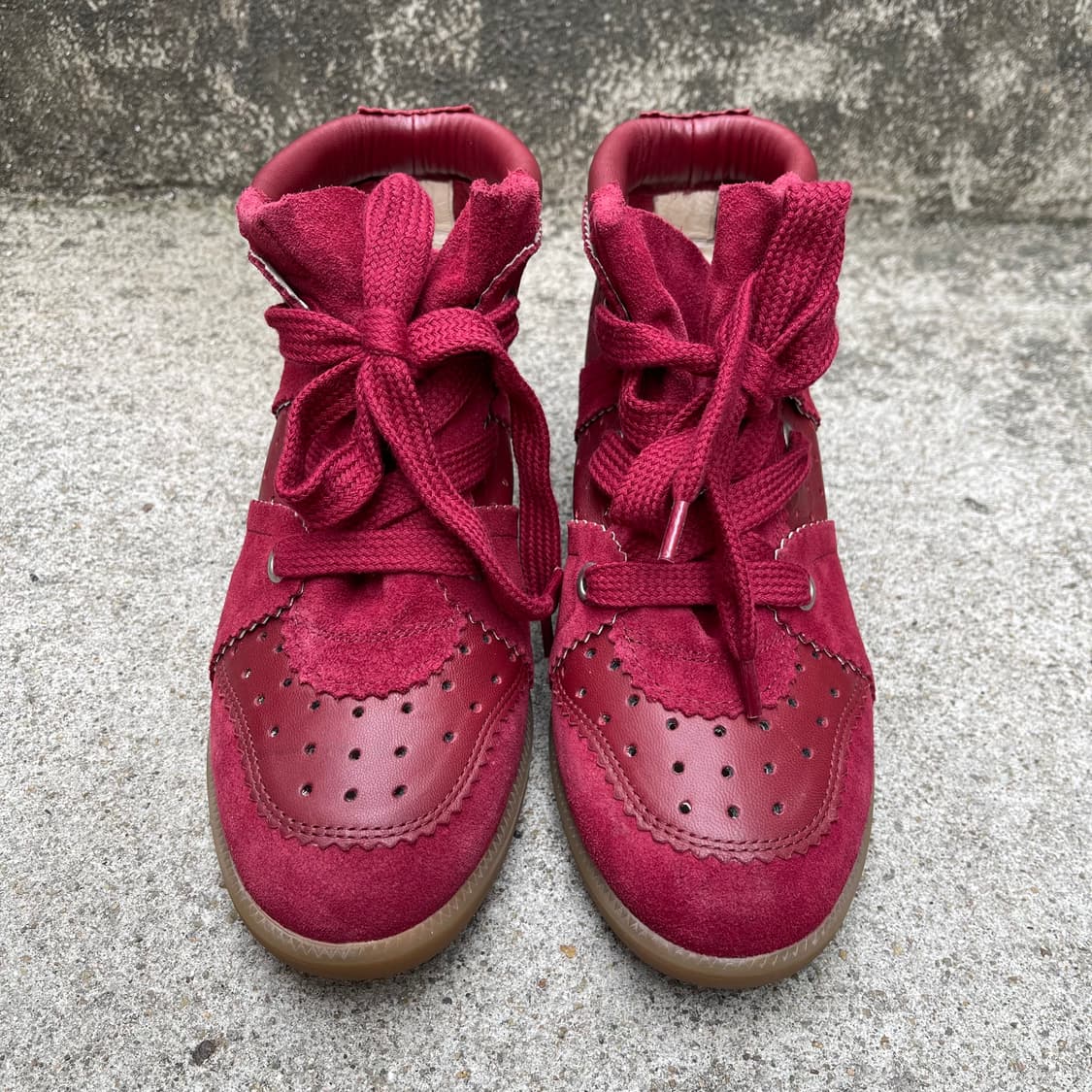 [38] Isabel Marant 스웨이드 바비 스니커즈 (245) 상품이미지2