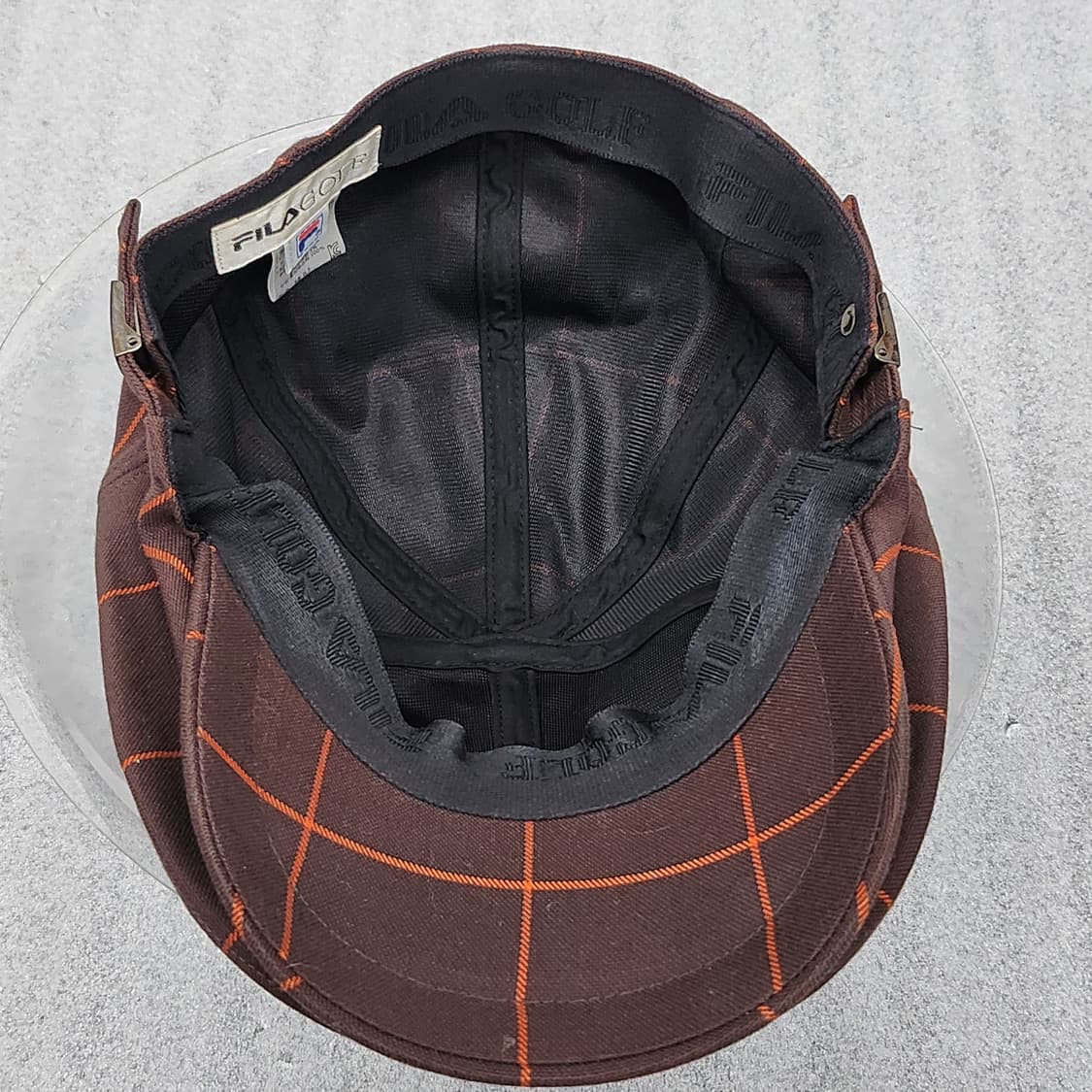 상태좋은 FILA GOLF 헌팅캡 58cm 상품이미지8