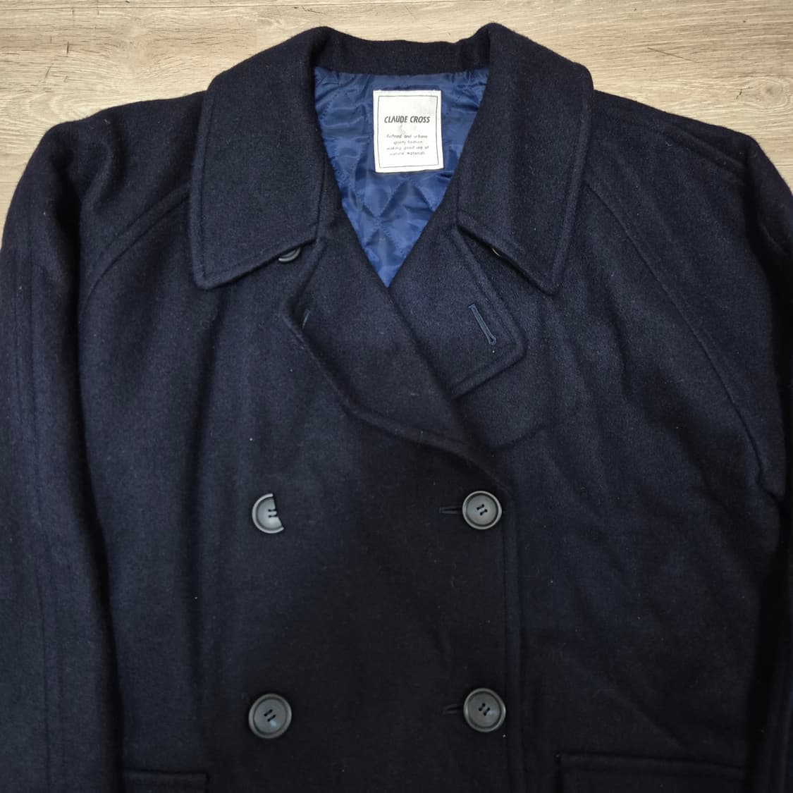 클라우드 크로스 남성 클래식 더플 더블 코트 L(100) 상품이미지2