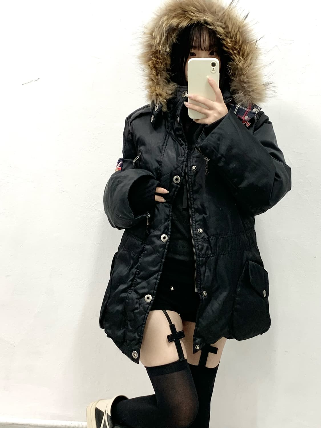 [ASK] 에스크 유니언잭 영국기 울프죠 패딩 상품이미지3