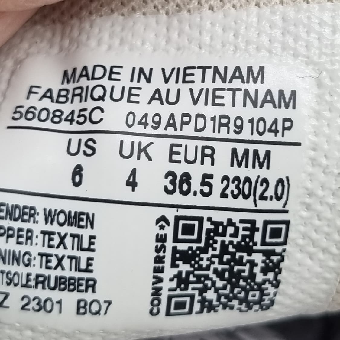 컨버스 척테일러 리프트 여성하이탑 230 상품이미지6