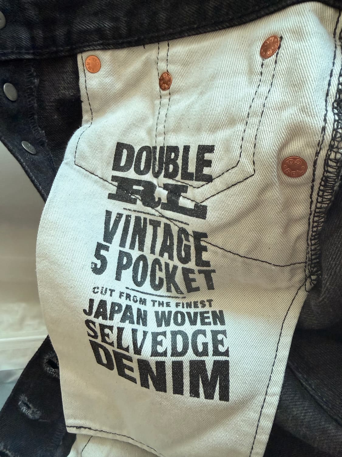 RRL 빈파포 블랙온블랙 29 상품이미지4