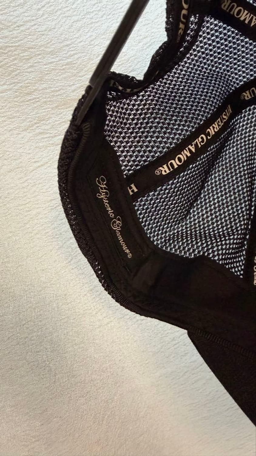 히스테릭 글래머 씨 노 이블 스터드 메쉬 캡 상품이미지3