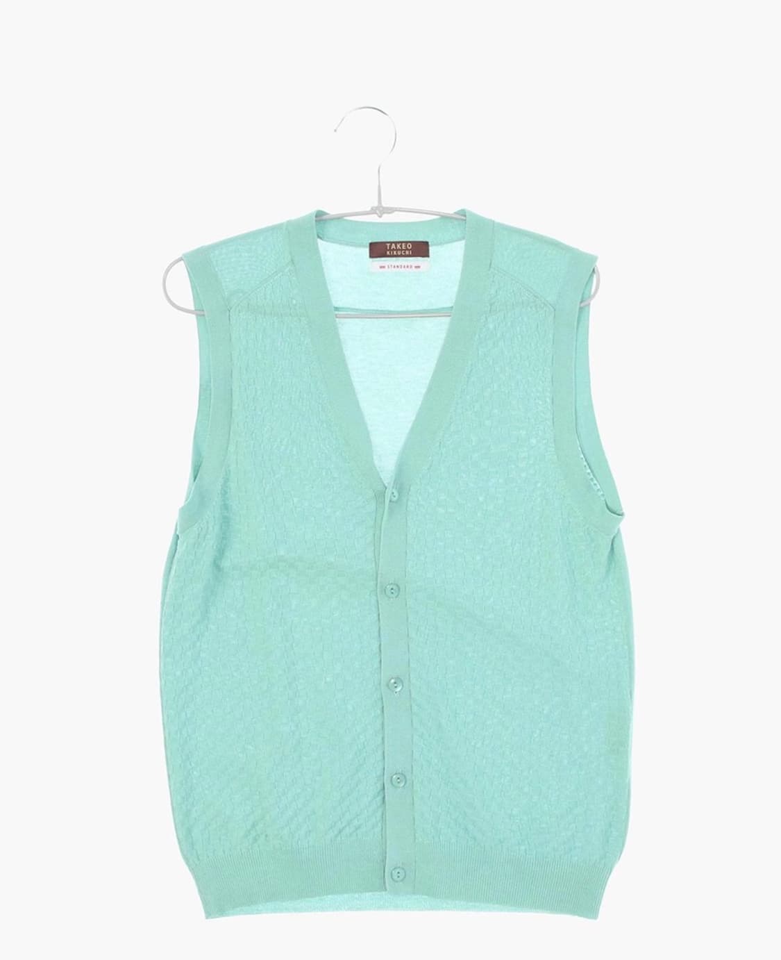 타케오 키쿠치 코튼 베스트 베이직 니트/스웨터 여자 M 상품이미지1
