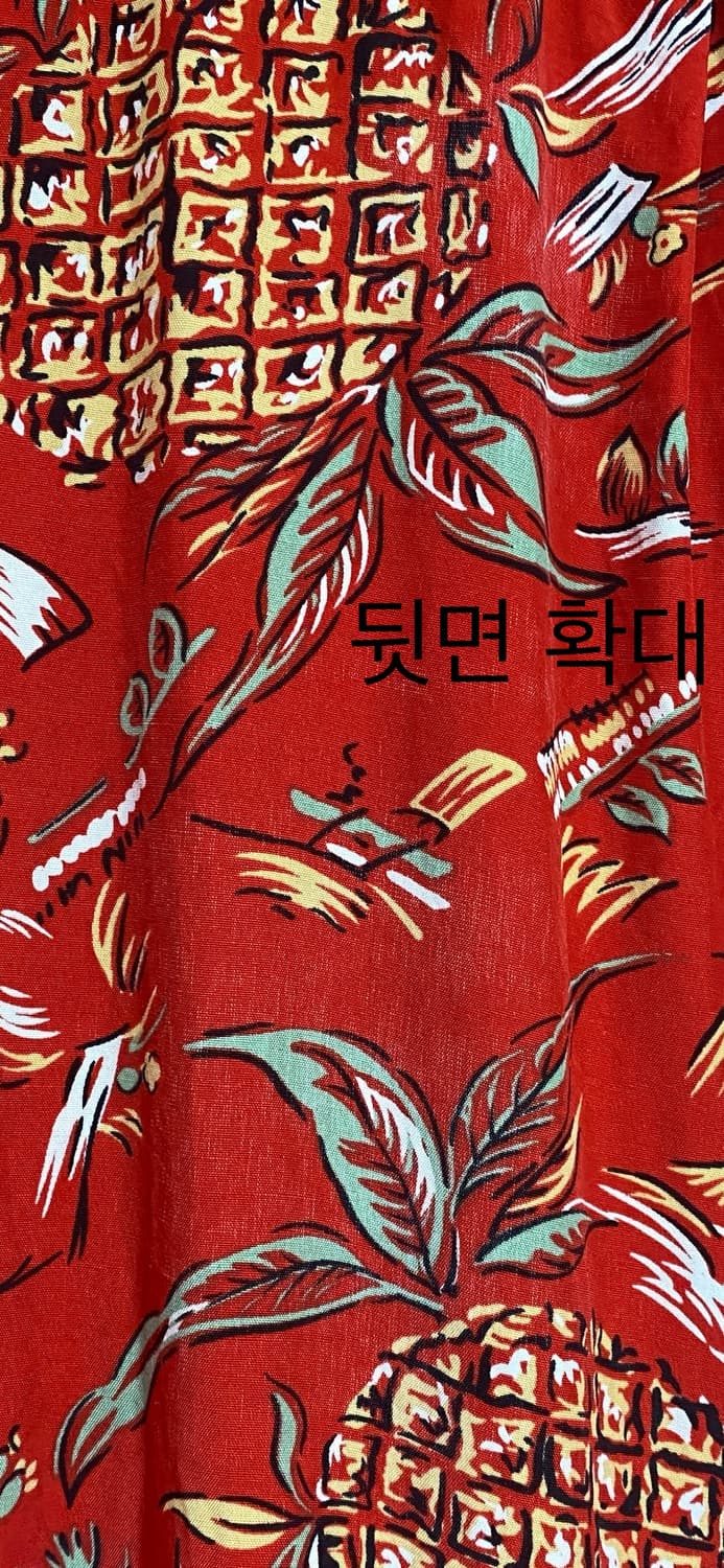 90s 카메하메하(kamehameha) 빈티지 하와이안 알로하 셔츠 상품이미지9