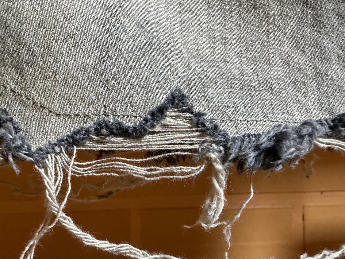 [M] 릭오웬스 다크쉐도우 아우터셔츠 미네랄 프린지드 상품이미지6