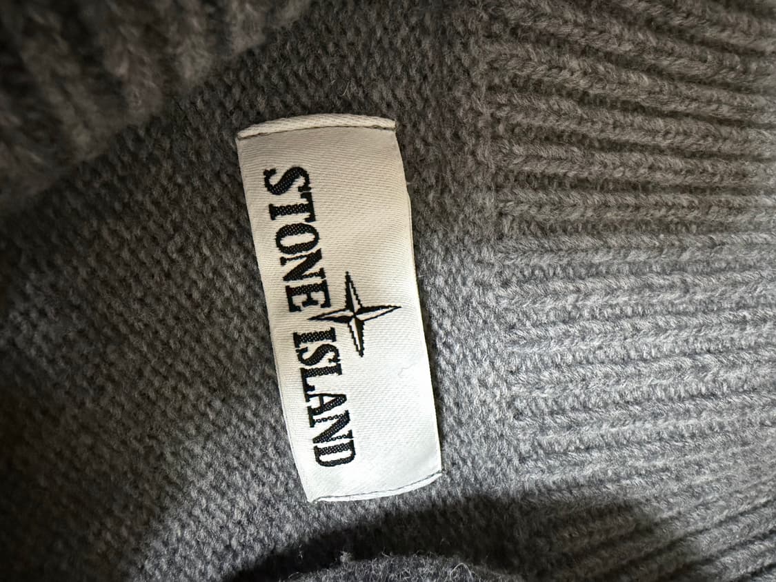 스톤아일랜드 니트 집업 가디건 xxl 상품이미지3