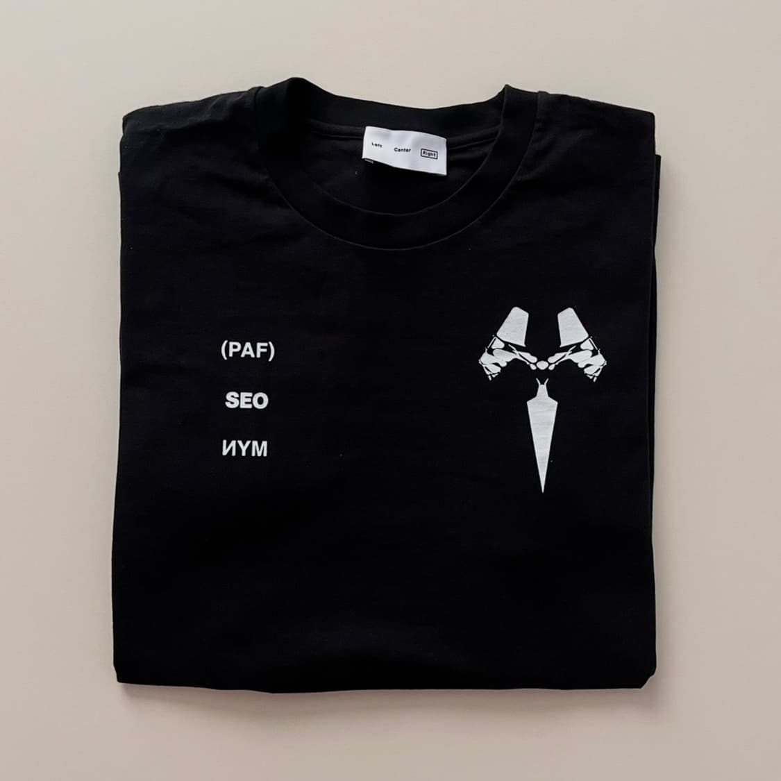 아크로님x파프x혜인서 콜라보 사인 티셔츠 L 상품이미지2