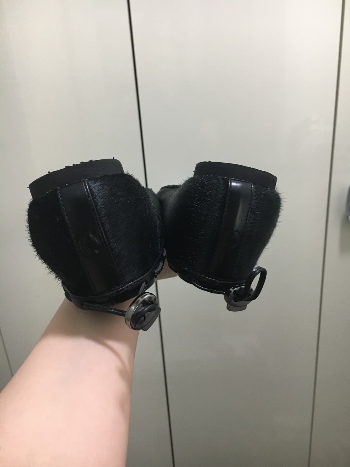 paes 페이즈 calf hair 플랫슈즈 상품이미지6