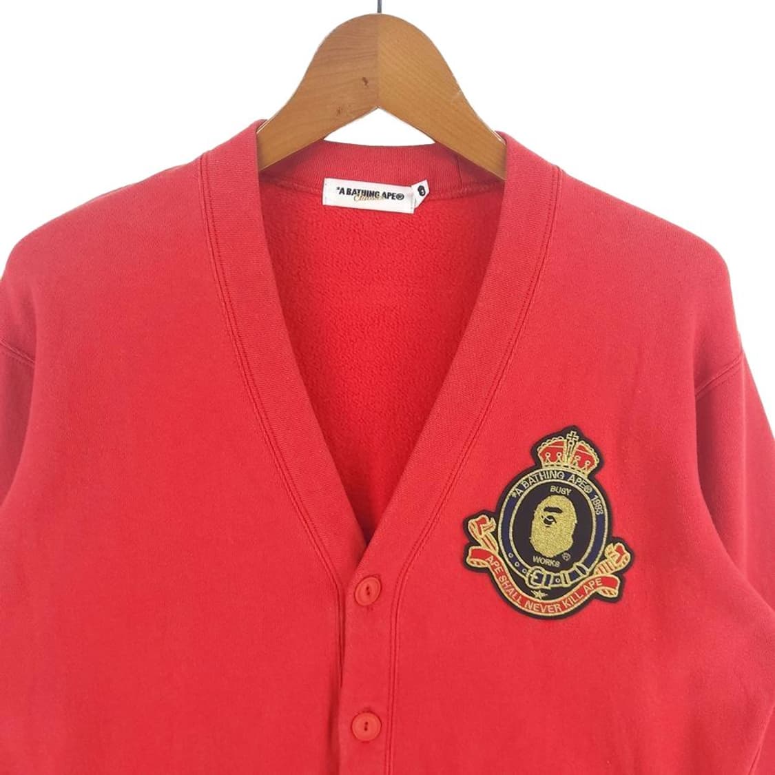 [남M]베이프 코튼 패치 가디건[Y62-144] 상품이미지2