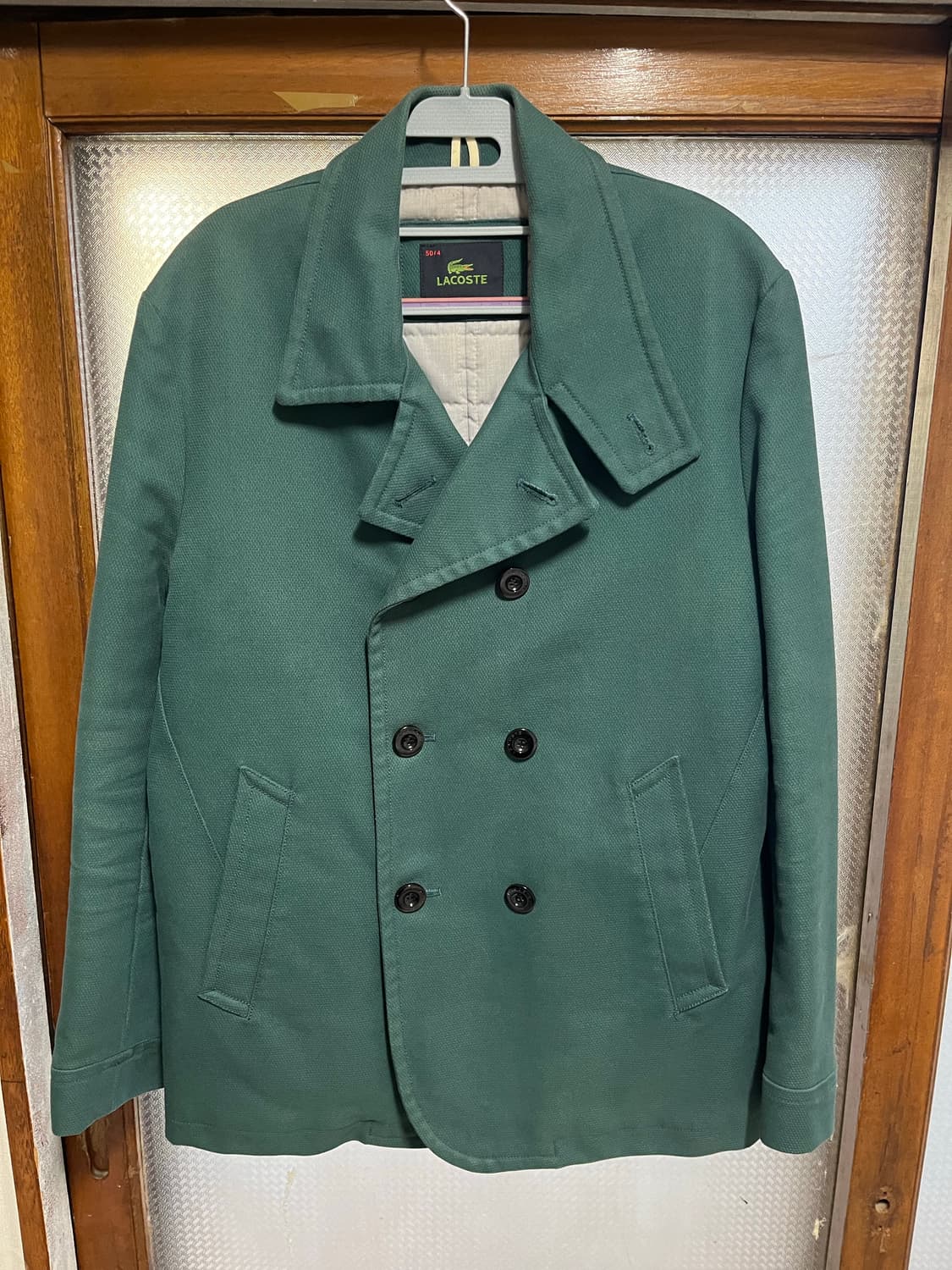 [희귀 디자인/컨디션 최상] 라코스테 남성 더블 피코트 (95사이즈) 상품이미지1