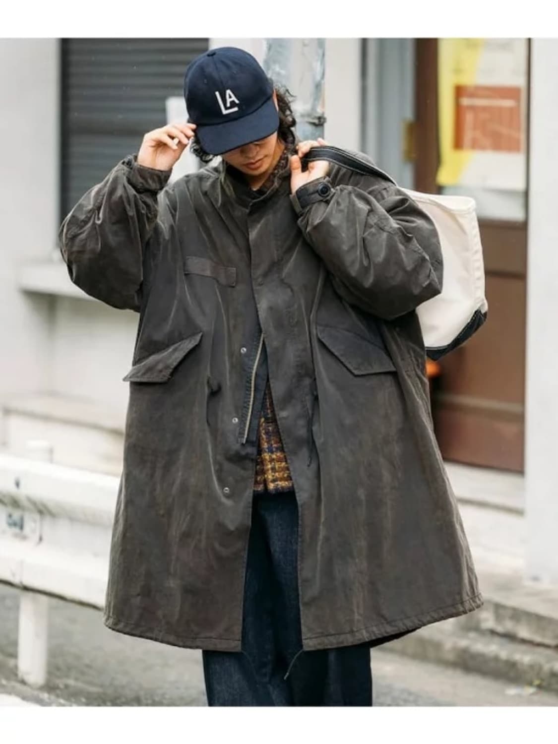 프릭스스토어 M65 피쉬테일 롱 블랙 M사이즈 상품이미지2