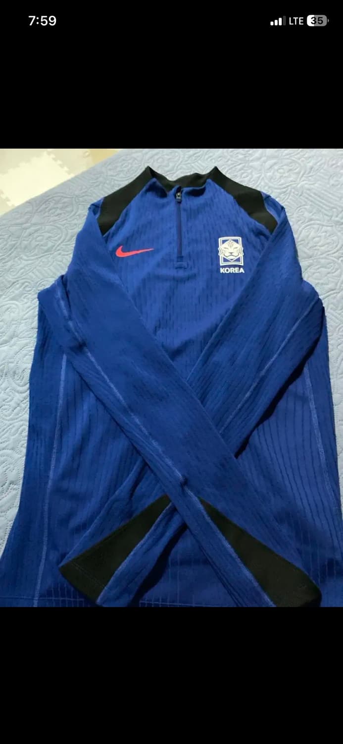 나이키 대한민국 국가태표 드릴탑 선수 지급용 adv 상품이미지1