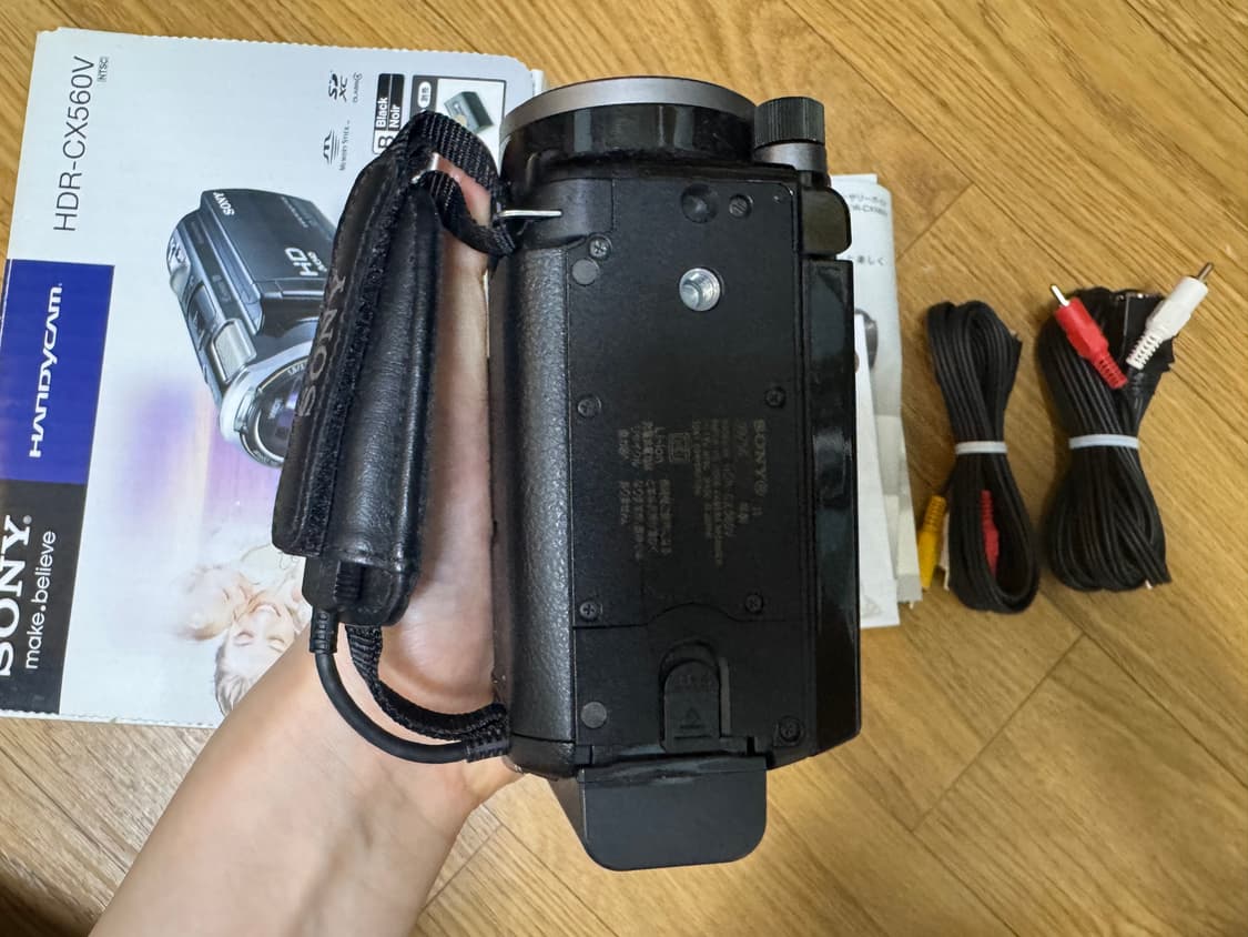 소니 HDR-CX560V 캠코더 풀박스 상품이미지6