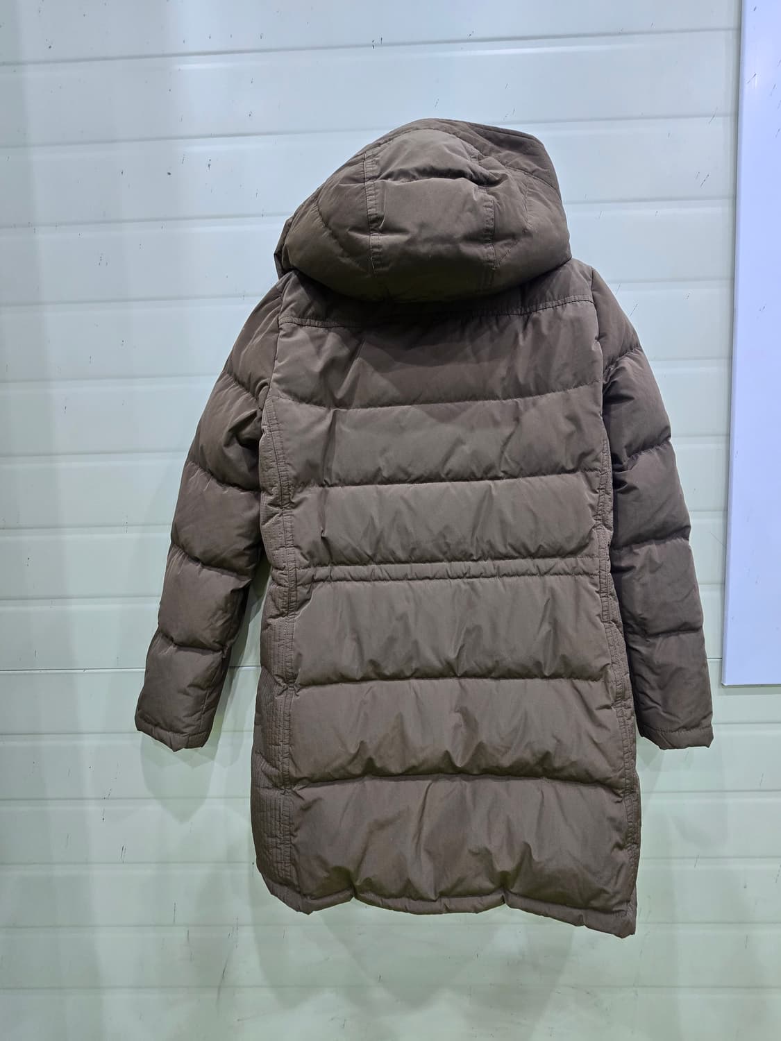 헤지스 브라운 롱패딩 점퍼 상품이미지9