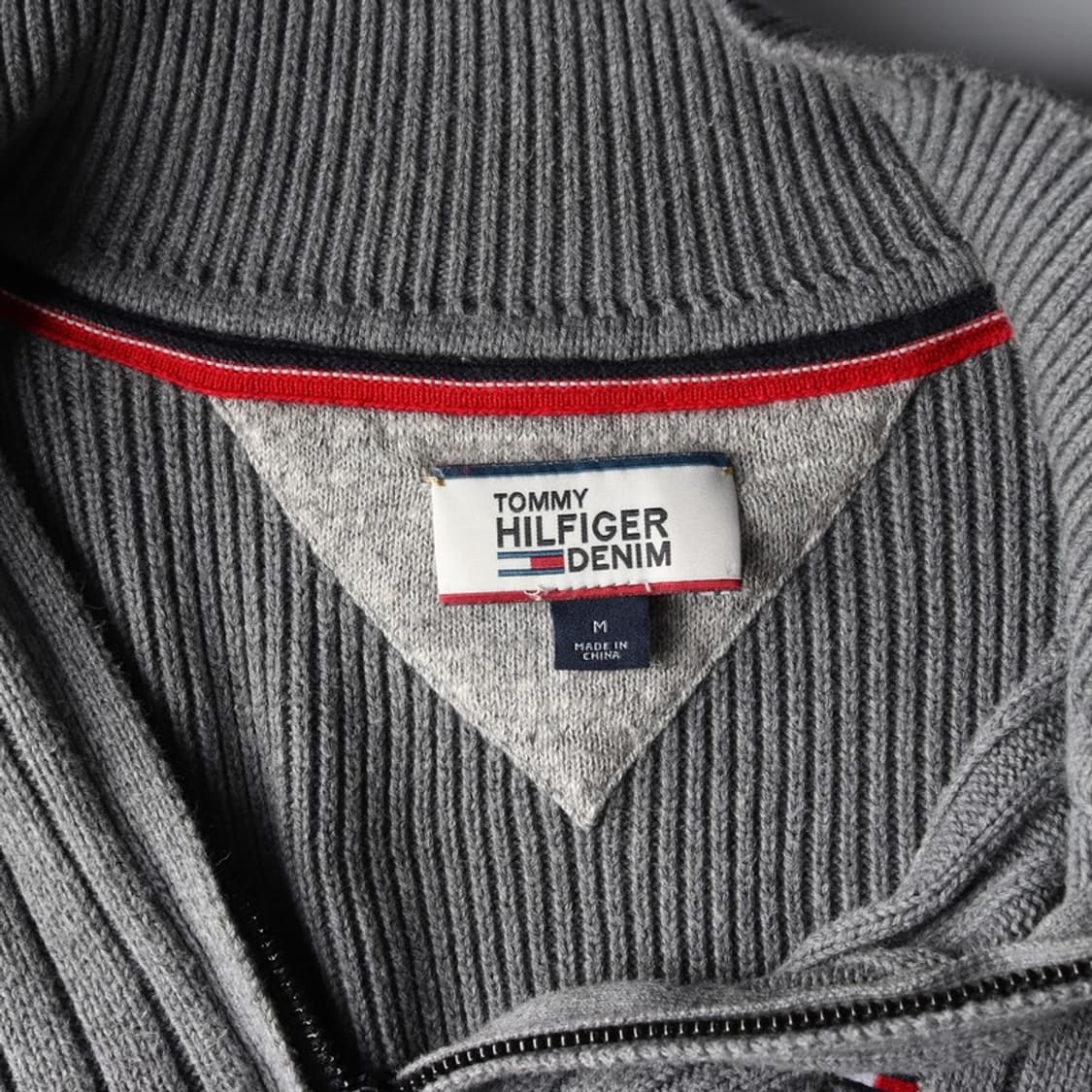 타미힐피거 니트 집업 자켓 M 상품이미지5