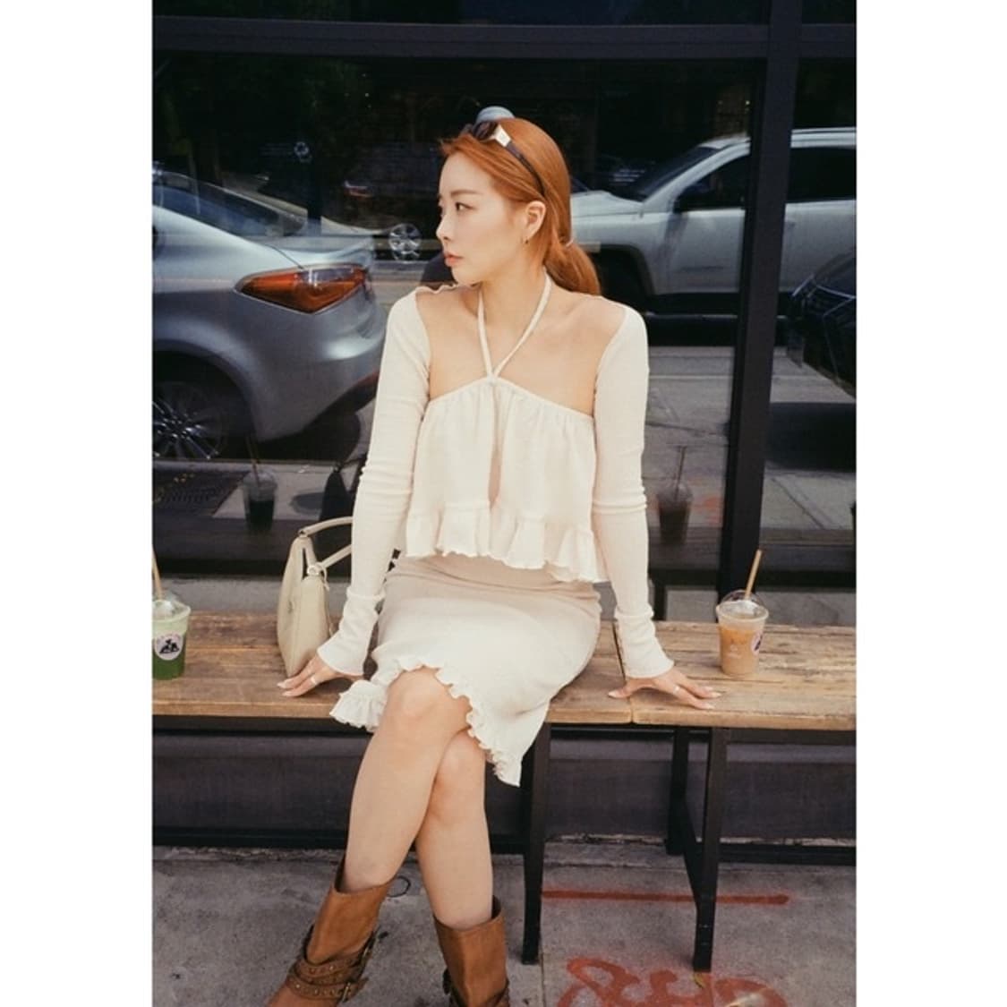 쓰리타임즈 볼레로 가디건 threetimes 상품이미지5