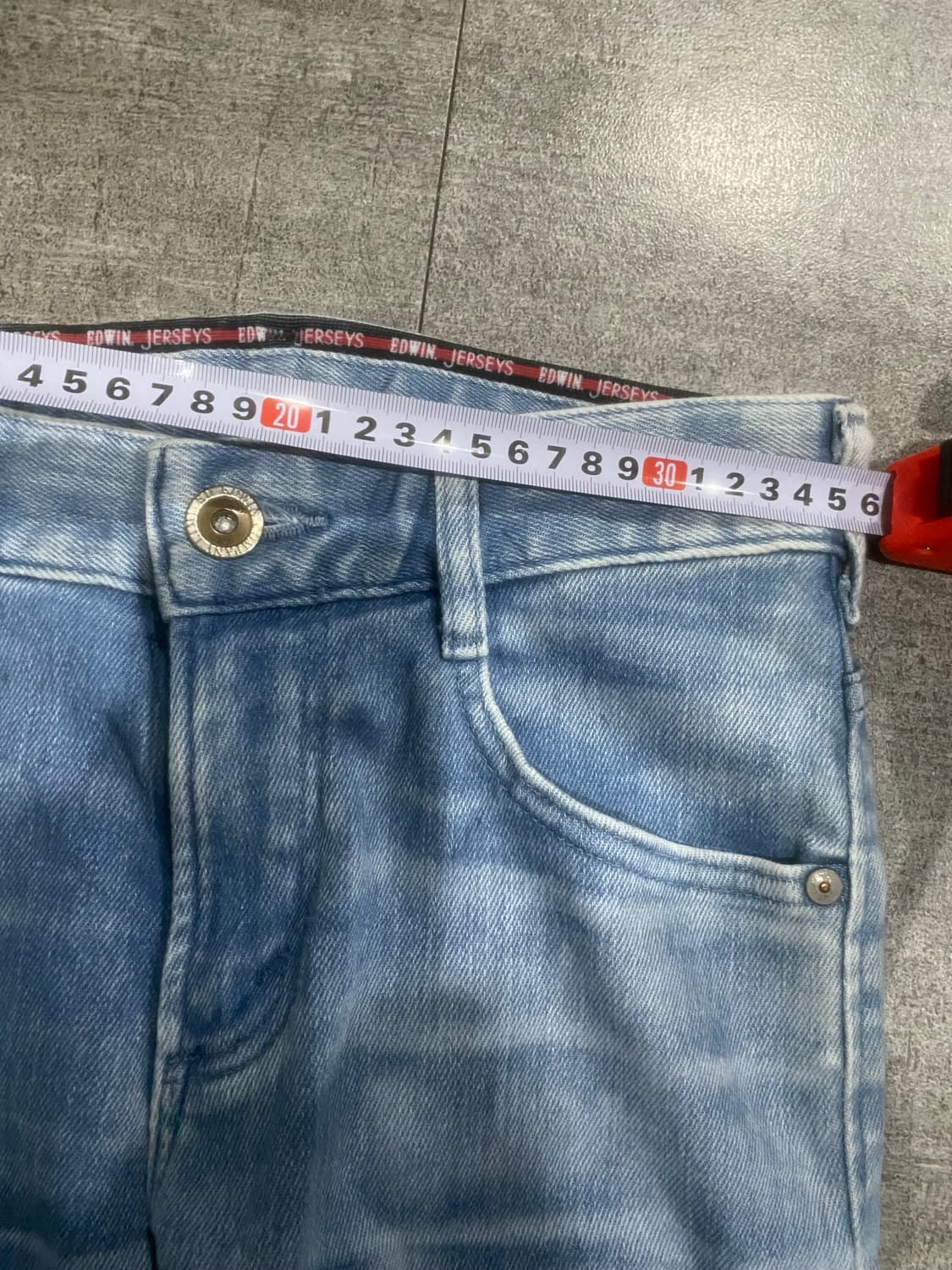 Edwin 에드윈 올드스쿨스트릿 워시드데님롱팬츠 상품이미지3