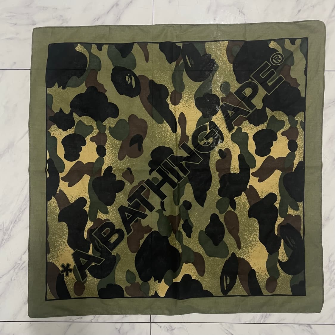 베이프 카모 반다나 스카프 상품이미지2