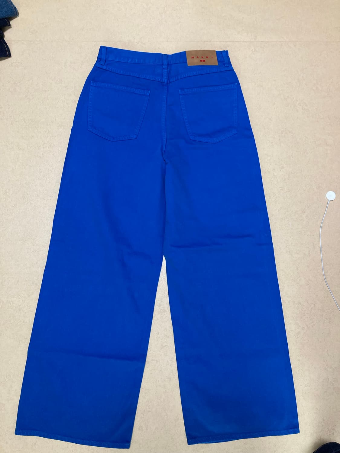 유니 마르니 배기진 블루 (28 새상품) 입니다.  상품이미지1