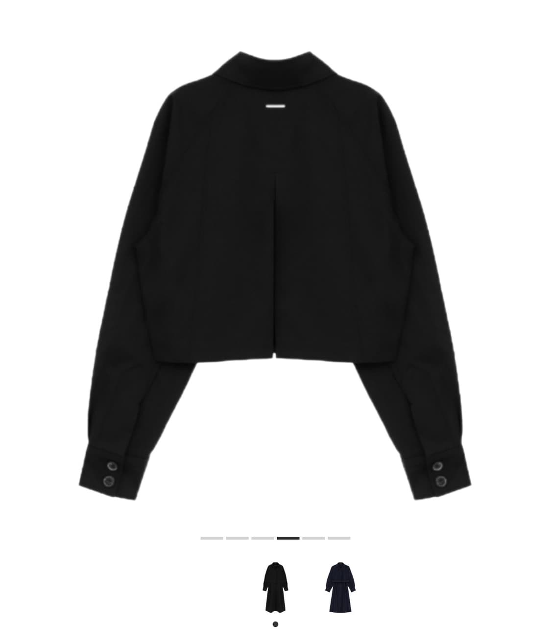 트리밍버드 3-way 트렌츠코트 네이비 상품이미지6