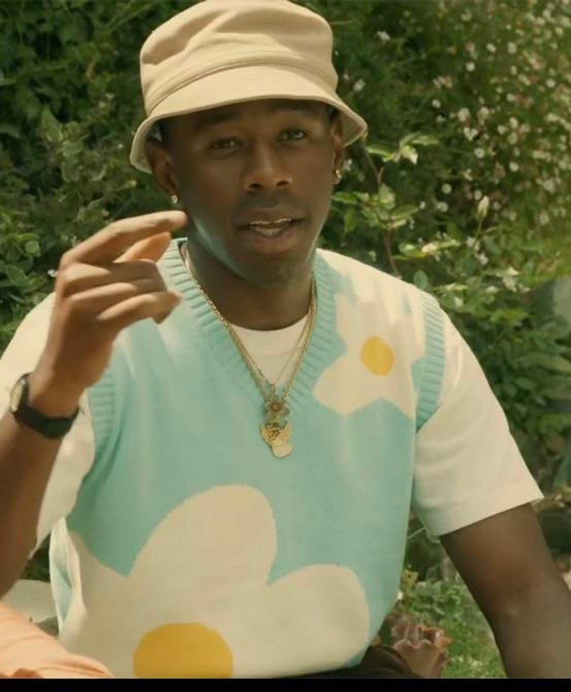 [L]골프 르 플레르 플라워 베스트 베이비 블루 2019 상품이미지1