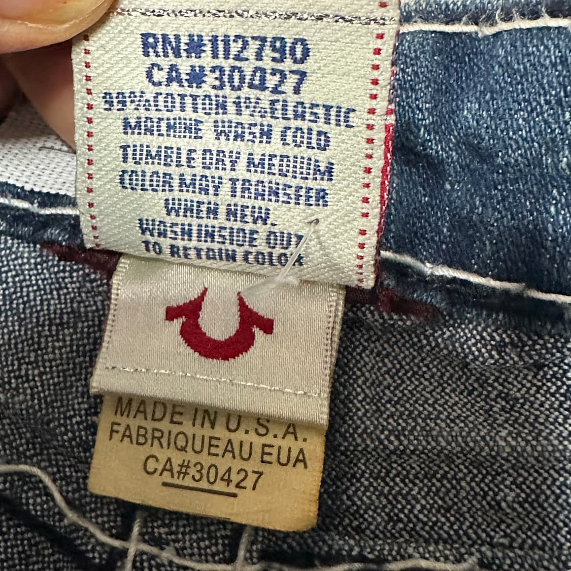 트루릴리전 조이 슈퍼 티 스티치 청바지 26 상품이미지7