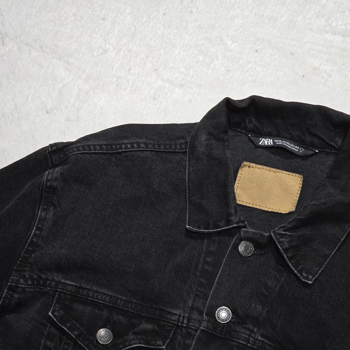 자라 블랙 코튼 트러거 자켓 상품이미지2