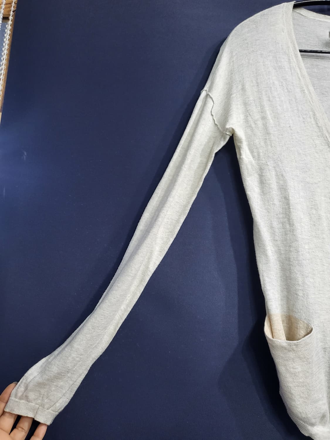 쟈딕엔 볼테르 얇은면 가디건 상품이미지2