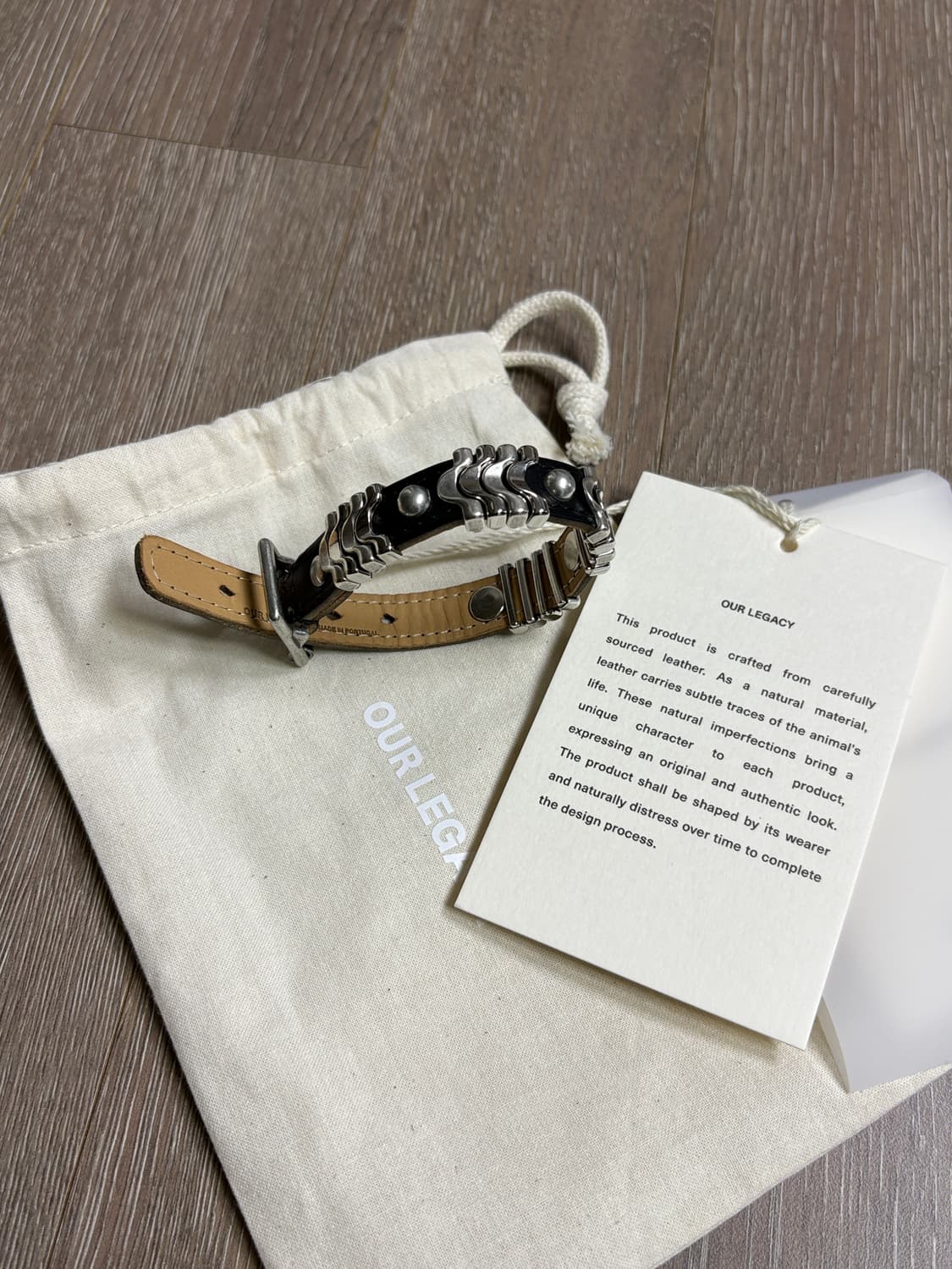 [새상품] 아워레가시 Wave 브레이슬릿 상품이미지4