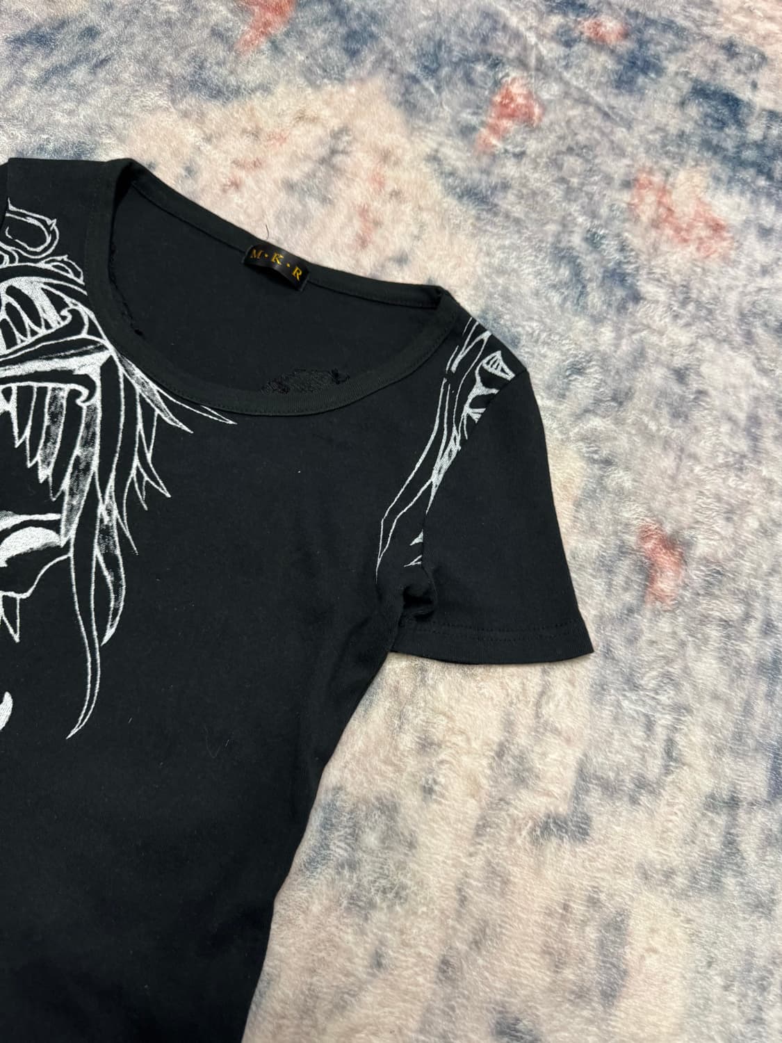 Mkr 00s rare wings printing top 상품이미지5