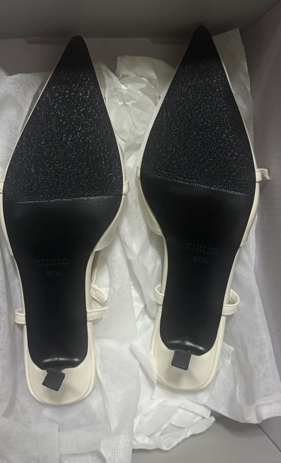 기호 KHIHO 아이보리 슬링백 힐 245 상품이미지3