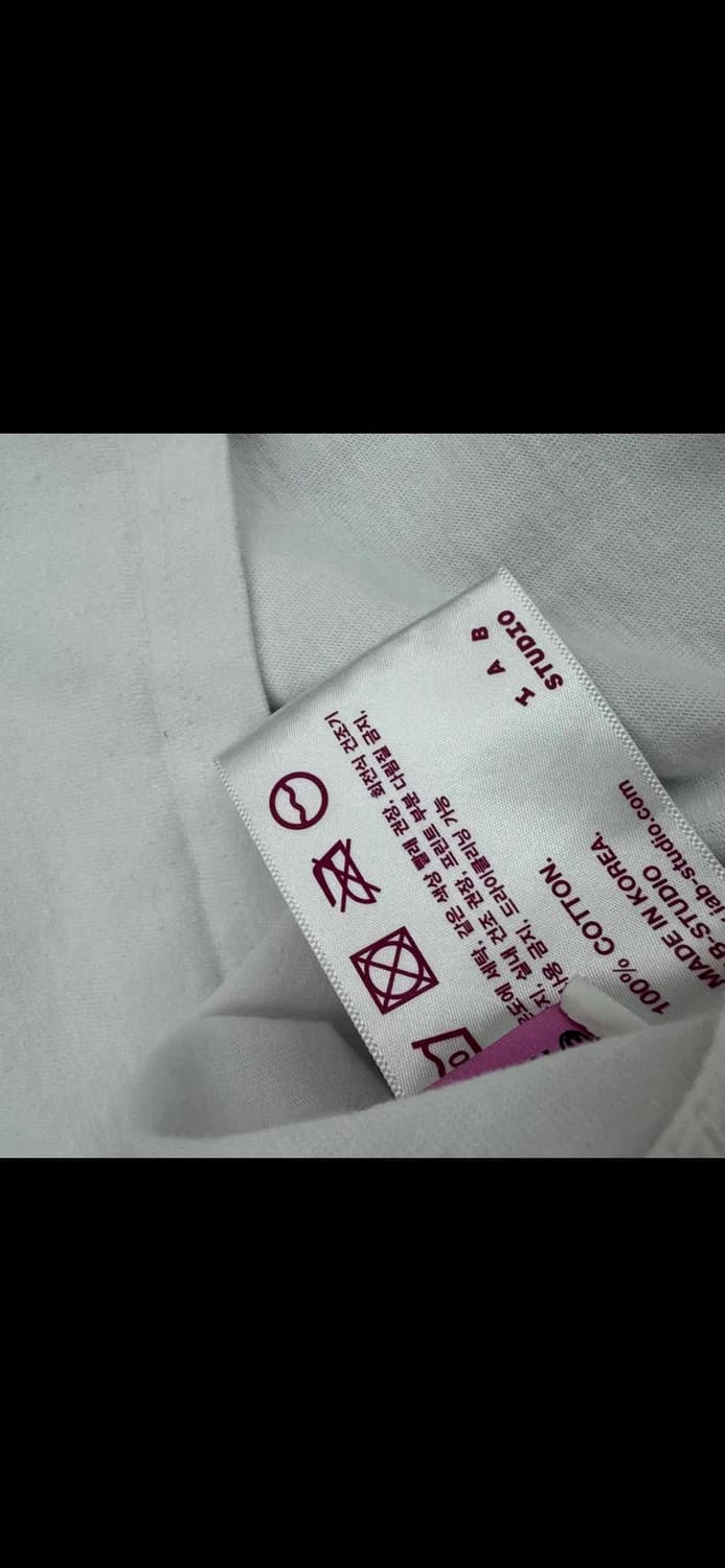 IAB studio 반팔 포카리/흰색 아이앱 상품이미지4