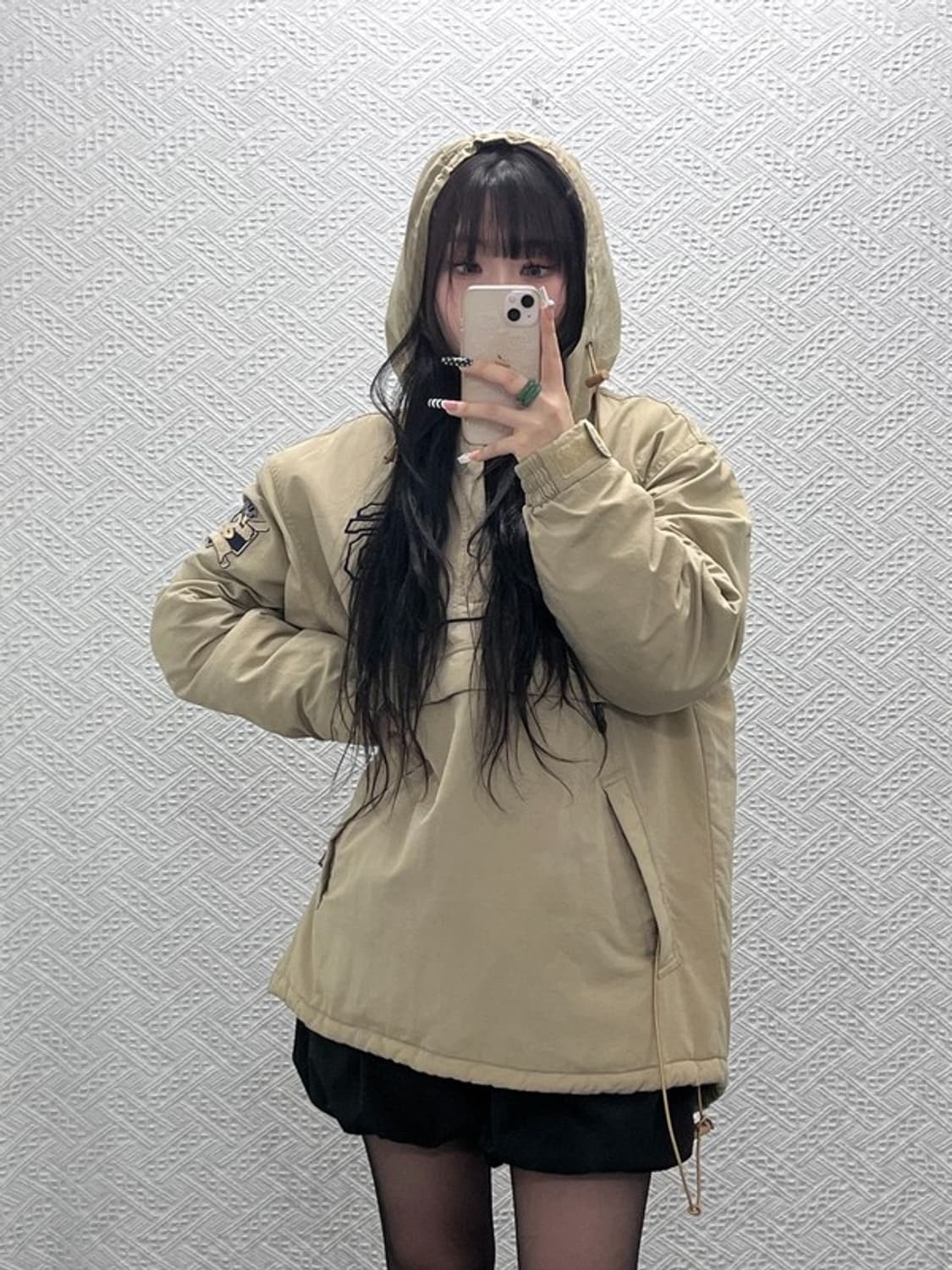 WWS 올드스쿨 빈티지 자이언츠 누빔 아노락 자켓 110 C10642 상품이미지2