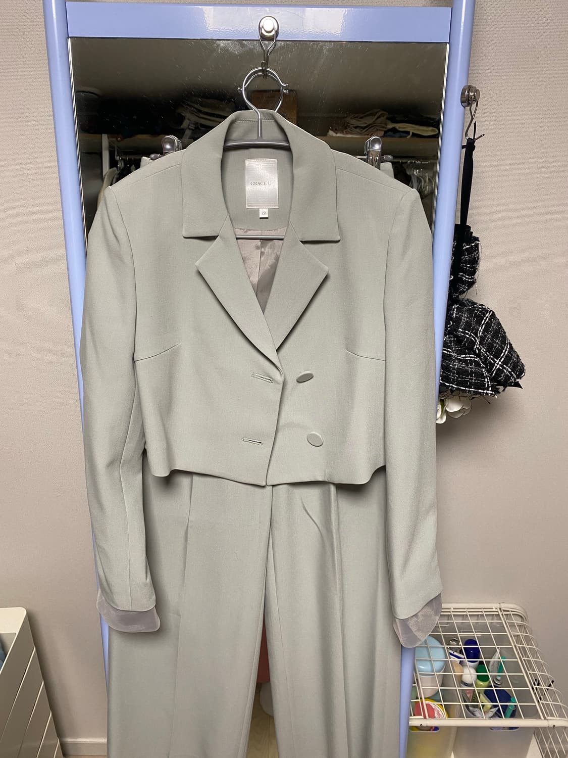 그레이스유 자켓슬랙스셋업 상품이미지1