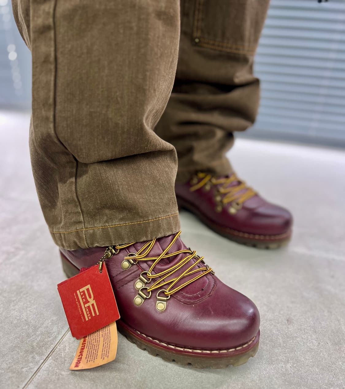 패스파인더 1608 QUILTING BOOTS (WINE) 상품이미지10