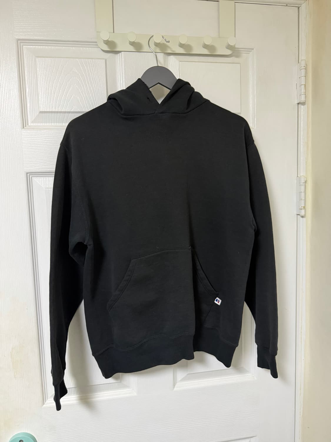 90's made in usa 러셀 후드 블랙 m 상품이미지1