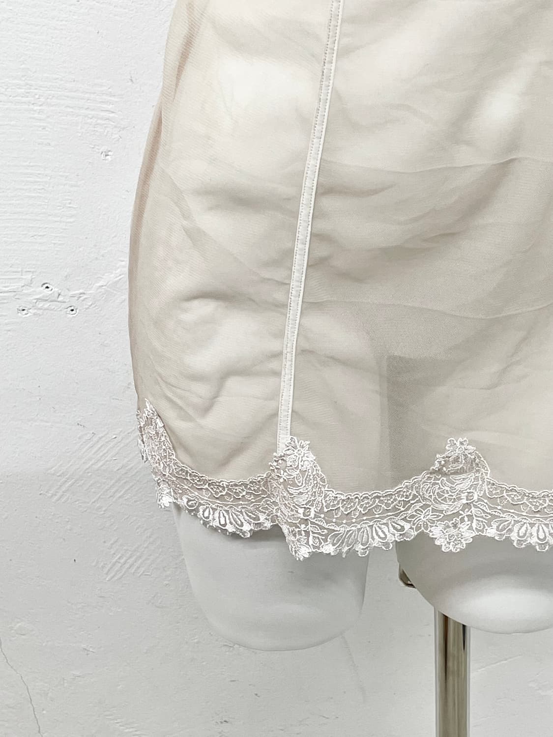 화이트페어리 엔젤 자수 시어 슬립 상품이미지3